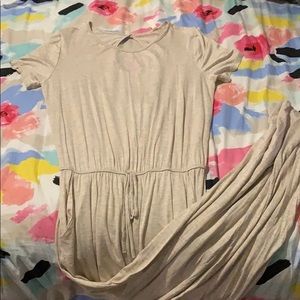 Short sleeve jumpsuit